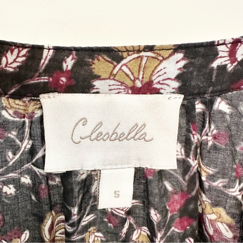 Cleobella Christy Blouse, Lolita Block Print - Picture 4 of 10